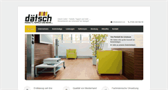 Desktop Screenshot of daetsch.de